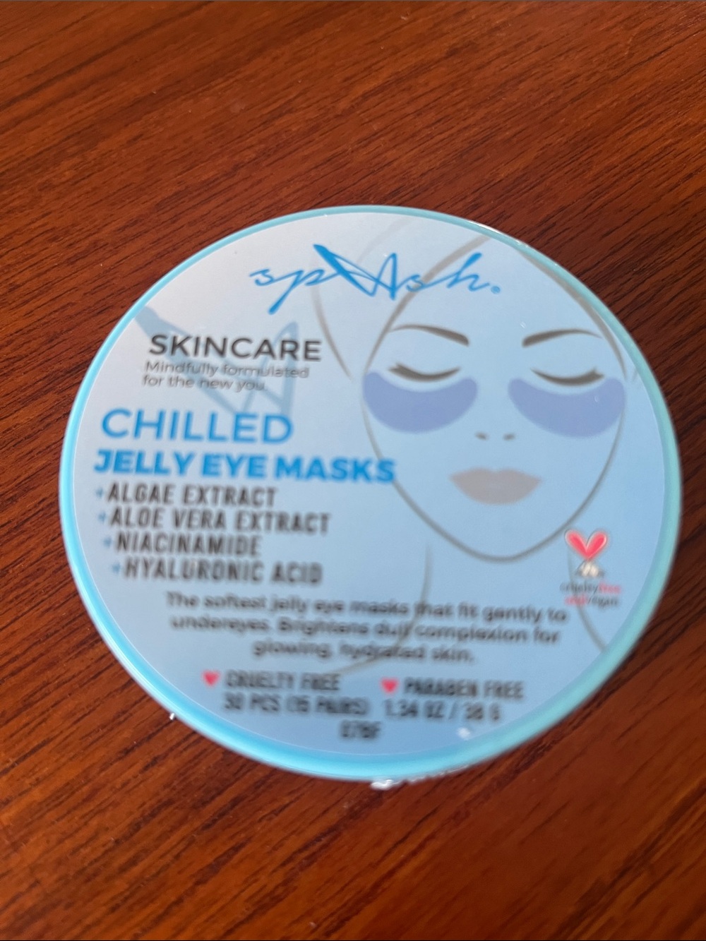 Splash Chilled Jelly Eye Masks Hydrogel Patches